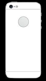 Front and back colored protective film (White)